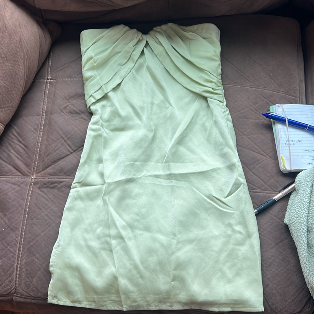 NWT Irena Strapless mini dress princess polly size 0